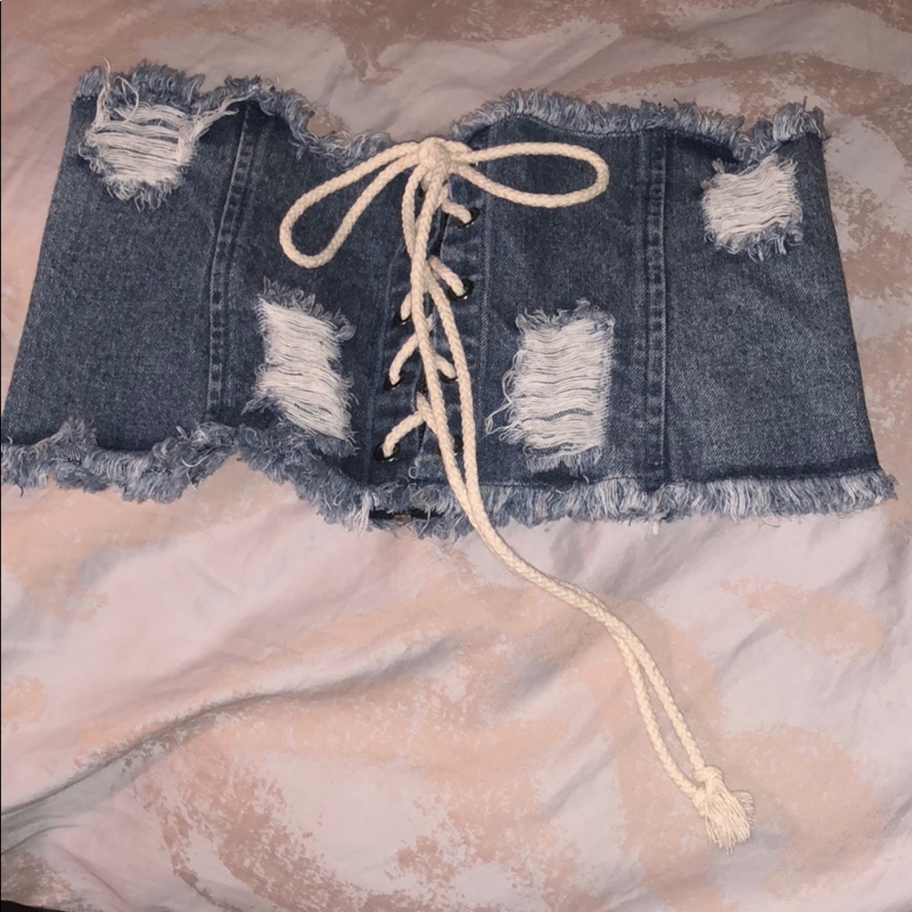 Jean corset never worn